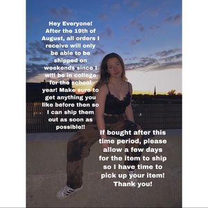 Not for sale but announcement for followers :)